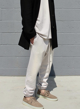 主线Fear Of God FOG第七季喷砂褪色效果纯色长裤高街休闲裤潮牌