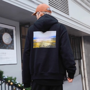 GOD复线ESSENTIALS美式 高街限定加州连帽宽松卫衣 FEAR FOG正品