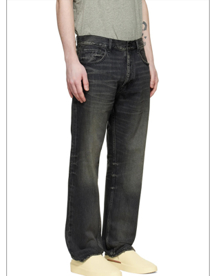 ESSENTIALS牛仔裤长裤做旧水洗潮