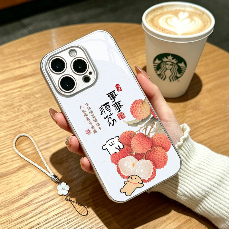 事事顺利水凝防摔手机壳多机型