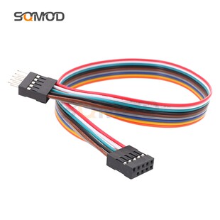 主板USB9针电源延长电脑机箱usb加长数据连接转接线公母主板USB线