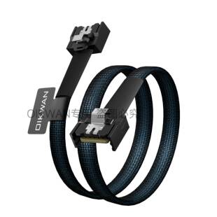 MCIO 8X转MCIO 8X延长线服务器阵列卡转接线硬盘背板数据线PCIE5