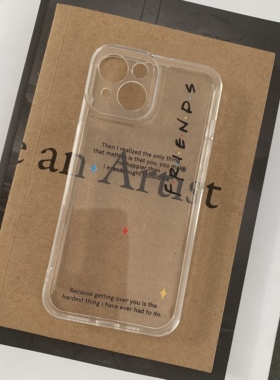 老友记周边Friends自制美剧简约设计标语手机壳