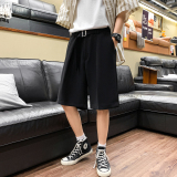 B339DK18夏季宽松五分裤高质量休闲西裤短裤百搭中裤P35控58，男装牛仔裤，电商A417A