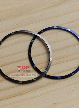 手表刻度圈铝圈适配肖邦萧邦MilleMiglia赛车系列161296 43mm手表