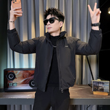 312A-M10-P138控178冬季男士潮牌棉衣外套韩版潮流夹克棉袄Q，男装夹克，星座312A