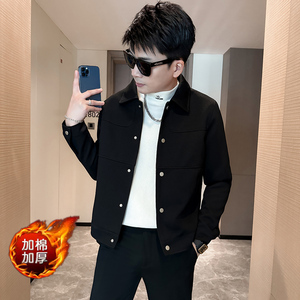 312A-9908-8  P130 控175 秋冬季新款社会小伙夹克外套男潮流上衣图片