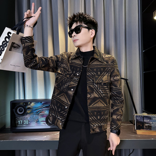 控170 P130 秋冬季 呢子韩版 夹克潮流高级秋冬上衣B 312A 男装 S63