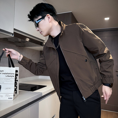 312A-J517-P98 控138 秋季新款社会小伙夹克外套男潮流韩版上衣A