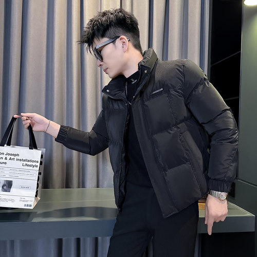 312A-M04-P138控178  冬季男士潮牌棉衣外套韩版潮流夹克棉袄C