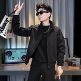 312A-J603-P98控145春季新款社会小伙夹克外套男潮流韩版上衣C，男装夹克，星座312A
