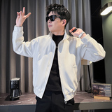312A-J527-P120控165秋季新款社会小伙夹克外套男潮流韩版上衣C，男装夹克，星座312A