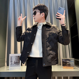 312A-6623-P138控178冬季男士潮牌棉衣外套韩版潮流夹克棉袄C，男装夹克，星座312A