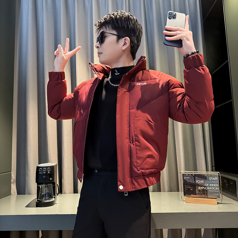 312A-6625-P138控178  冬季男士潮牌棉衣外套韩版潮流夹克棉袄C图片