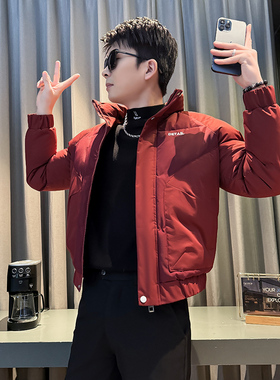 312A-6625-P138控178  冬季男士潮牌棉衣外套韩版潮流夹克棉袄C