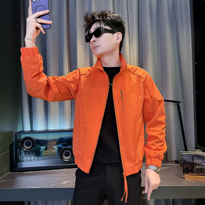 312A-J608-P98控145春季新款社会小伙夹克外套男潮流韩版上衣B，男装夹克，星座312A