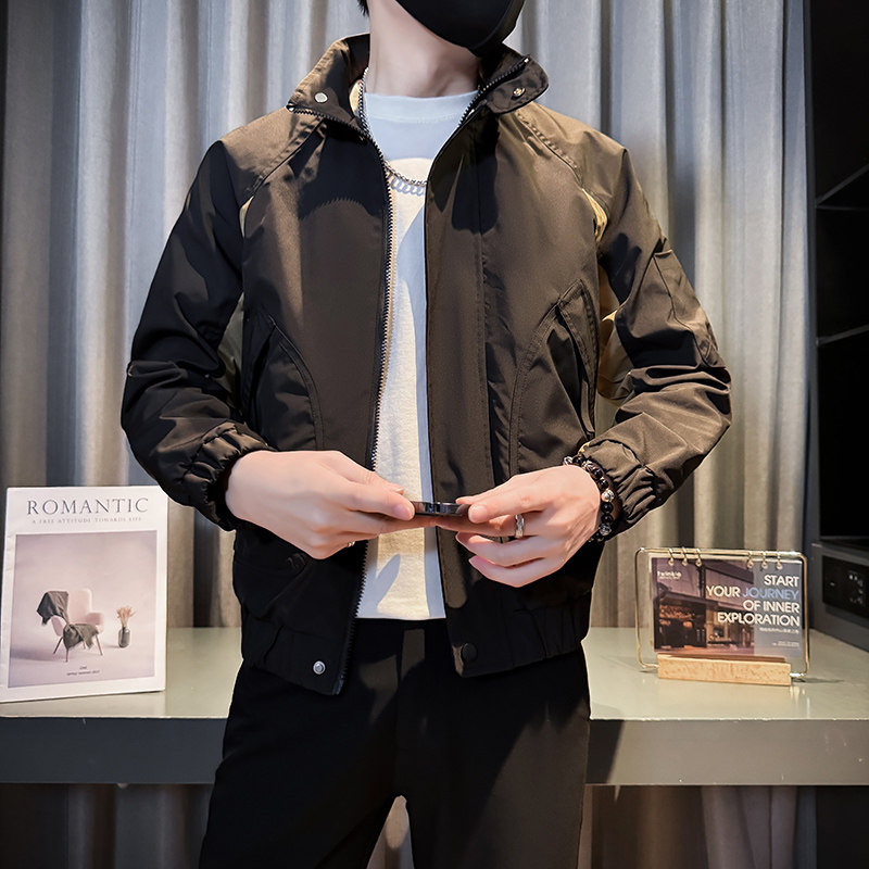 312A-J507-P98控138新款社会小伙夹克外套男潮流韩版上衣C,男装夹克,星座312A