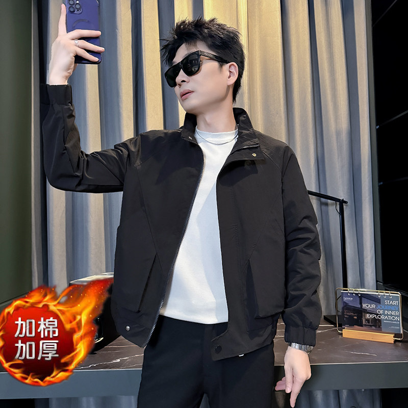 312A-J545-8P108控148秋季新款社会小伙夹克外套男潮流上衣B,男装夹克,星座312A