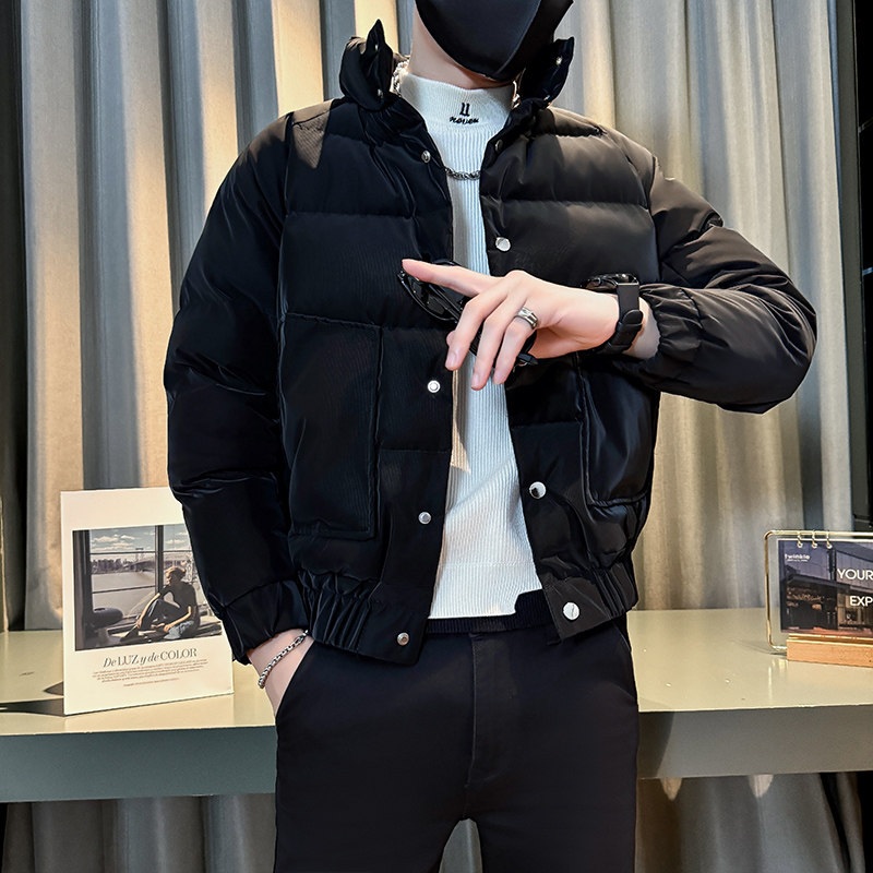 312A-8835-P138控178冬季男士潮牌棉衣外套韩版潮流夹克棉袄A,男装夹克,星座312A