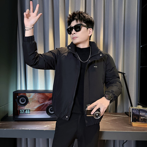 312A-M11-P138控178  冬季男士潮牌棉衣外套韩版潮流夹克棉袄B图片