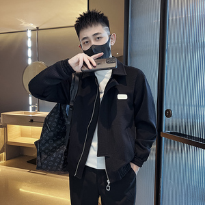 312A-2283-P125 控168 秋冬社会小伙夹克外套男休闲潮流韩版上衣E图片