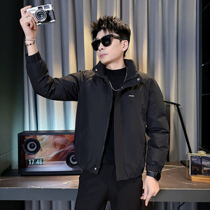312A-M11-P138控178  冬季男士潮牌棉衣外套韩版潮流夹克棉袄Q图片