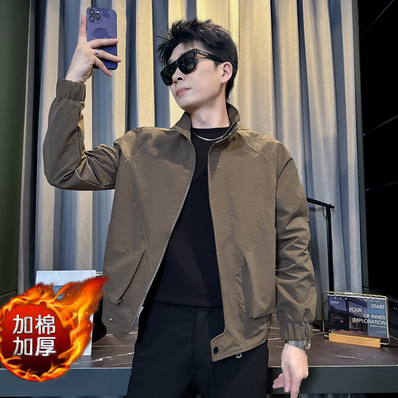 312A-J545-8P108控148秋季新款社会小伙夹克外套男潮流上衣A,男装夹克,星座312A