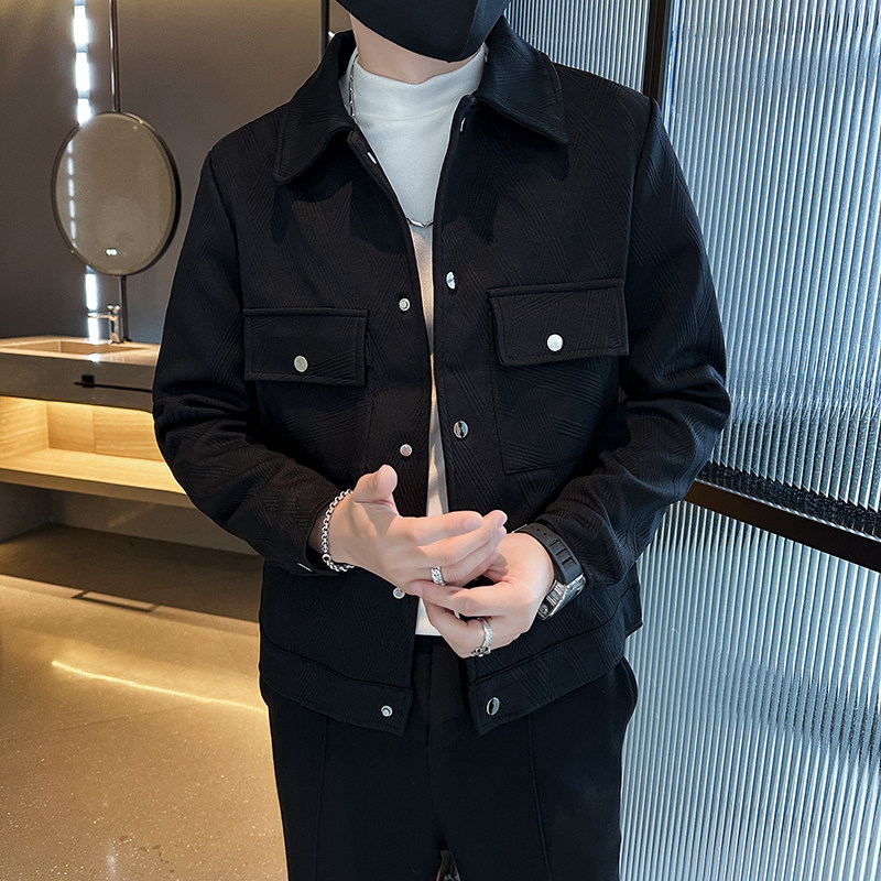 312A-2378-P120控165秋季新款社会小伙夹克外套男潮流韩版上衣B,男装夹克,星座312A