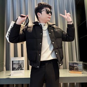 312A-6622-P138控178  冬季男士潮牌棉衣外套韩版潮流夹克棉袄D图片