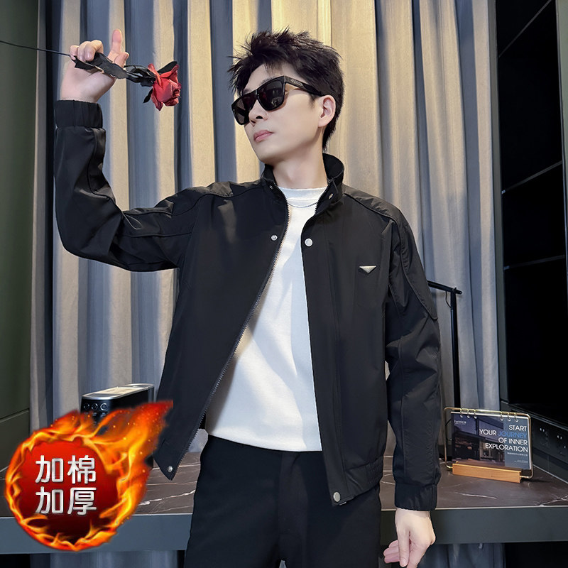 312A-J540-8P108控148秋季新款社会小伙夹克外套男潮流上衣A,男装夹克,星座312A