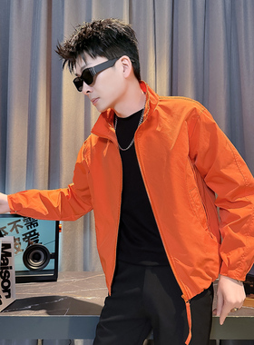312A-J607-P98 控145 春季新款社会小伙夹克外套男潮流韩版上衣A