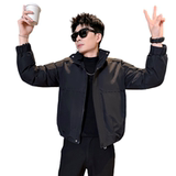 312A-M09-P138控178冬季男士潮牌棉衣外套韩版潮流夹克棉袄A，男装夹克，星座312A