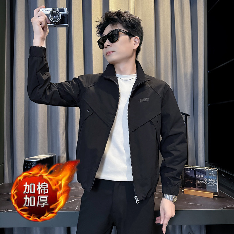 312A-J544-8P108控148秋季新款社会小伙夹克外套男潮流上衣C,男装夹克,星座312A