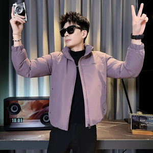312A-M10-P138控178  冬季男士潮牌棉衣外套韩版潮流夹克棉袄B图片