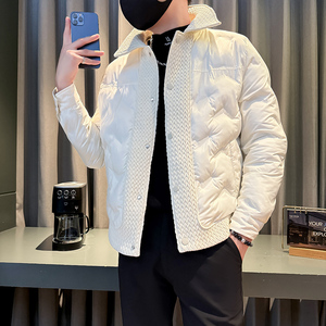 312A-6623-P138控178  冬季男士潮牌棉衣外套韩版潮流夹克棉袄D图片