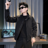 312A-J603-P98控145春季新款社会小伙夹克外套男潮流韩版上衣B，男装夹克，星座312A
