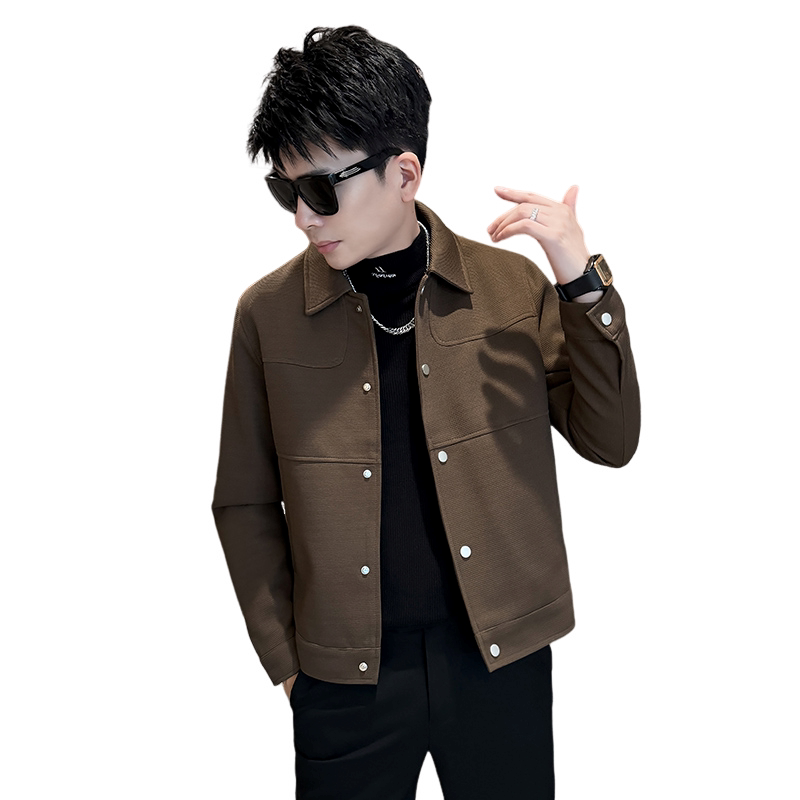 312A-9908-8P130控175秋冬季新款社会小伙夹克外套男潮流上衣,男装夹克,星座312A