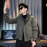 312A-M09-P138控178冬季男士潮牌棉衣外套韩版潮流夹克棉袄B，男装夹克，星座312A