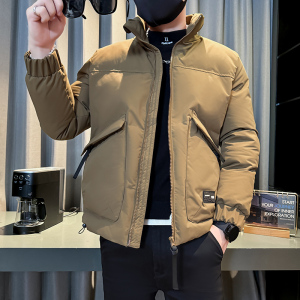 312A-6607-P138控178  冬季男士潮牌棉衣外套韩版潮流夹克棉袄C图片