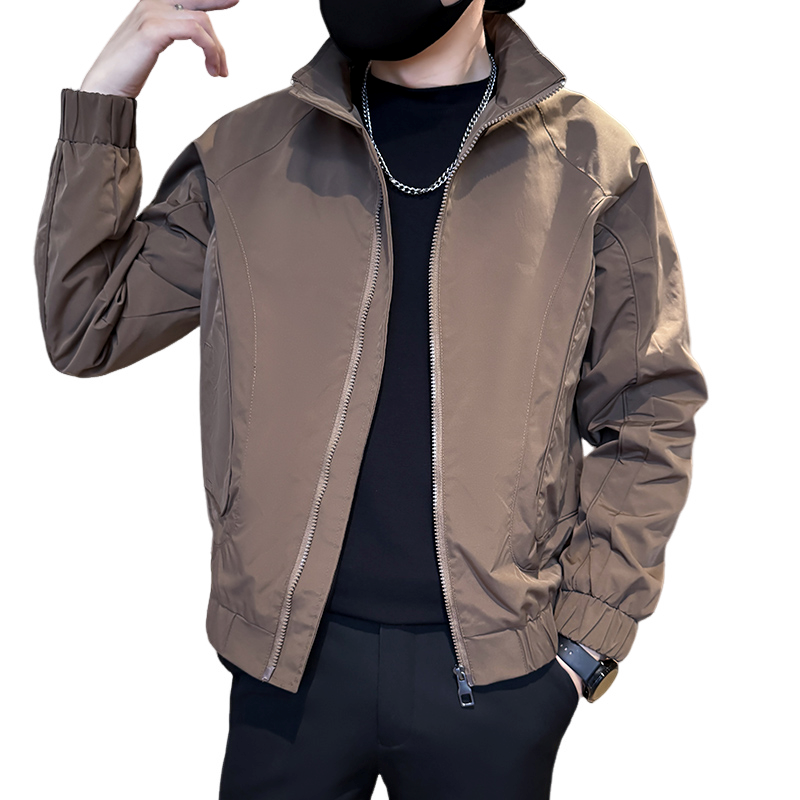 312A-J523-P98控138秋季新款社会小伙夹克外套男潮流韩版上衣A,男装夹克,星座312A