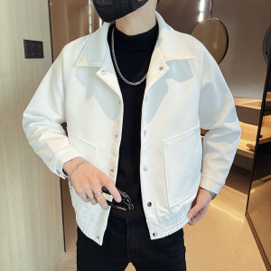 312A-2296-P120 控165 秋冬社会小伙夹克外套男潮流韩版上衣A图片