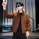 312A-J602-P98控145春季新款社会小伙夹克外套男潮流韩版上衣A，男装夹克，星座312A