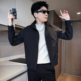 312A-J517-P98控138秋季新款社会小伙夹克外套男潮流韩版上衣Q，男装夹克，星座312A