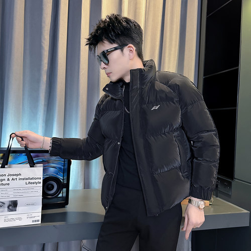 312A-M07-P138控178  冬季男士潮牌棉衣外套韩版潮流夹克棉袄Q
