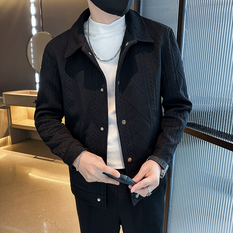 312A-2377-P120控165秋季新款社会小伙夹克外套男潮流韩版上衣B,男装夹克,星座312A