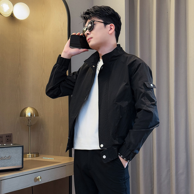 312A-J512-P98控138新款社会小伙夹克外套男潮流韩版上衣C,男装夹克,星座312A