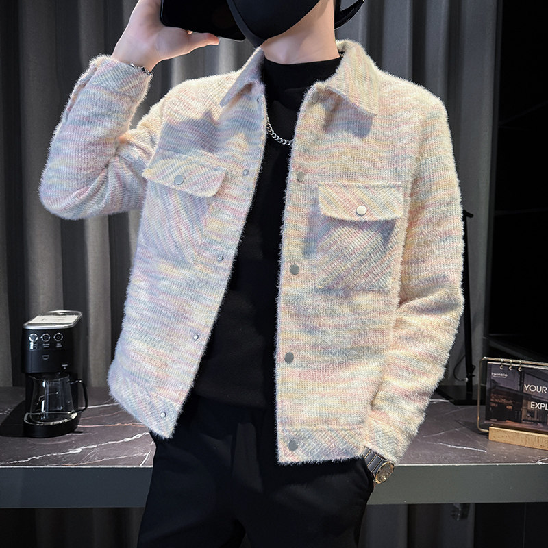 312A-J535-P130控170秋季新款社会小伙夹克外套男潮流韩版上衣A,男装夹克,星座312A