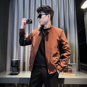 312A-J507-P98 控138 新款社会小伙夹克外套男潮流韩版上衣A图片