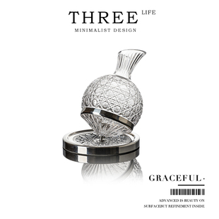 Tlife·Graceful·酒具水晶玻璃红酒醒酒器高档轻奢分酒器 曼妙