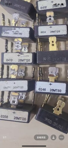 原装进口拆机 26MT80 26MT60 26MT120 进口三相桥 5脚 镀金脚测好